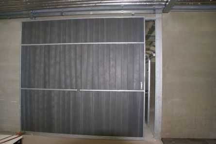 Porte de grange coulissante- conception sur mesures
