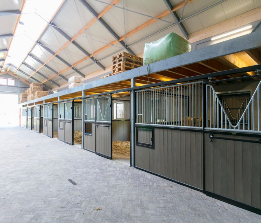 Facade+ porte glissante col-de cygne- TYPE- PRO WESTLAND