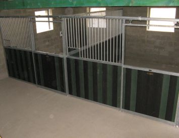porte glissante de box sans grille