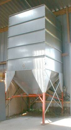 Silo galvanisé de stockage de vos aliments