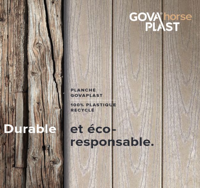 Planches Govaplast durable et ecoresponsable
